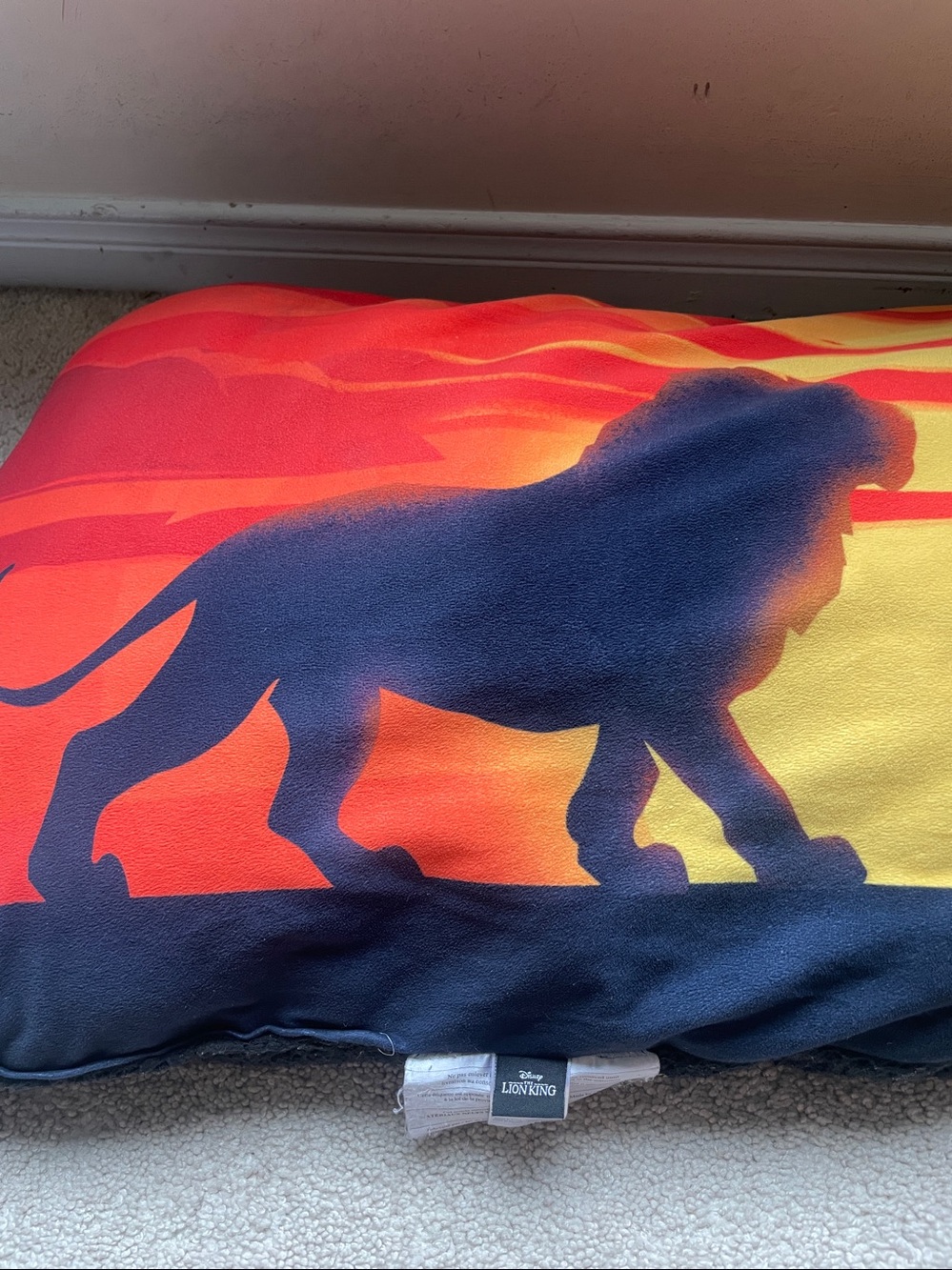 DISNEY Lion King Long Pillow